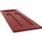 Ekena Millwork True Fit PVC San Antonio Mission Style Fixed Mount Shutters, Fire Red, 15W x 77H, PR TFP001ST15X077BR - alternate 12